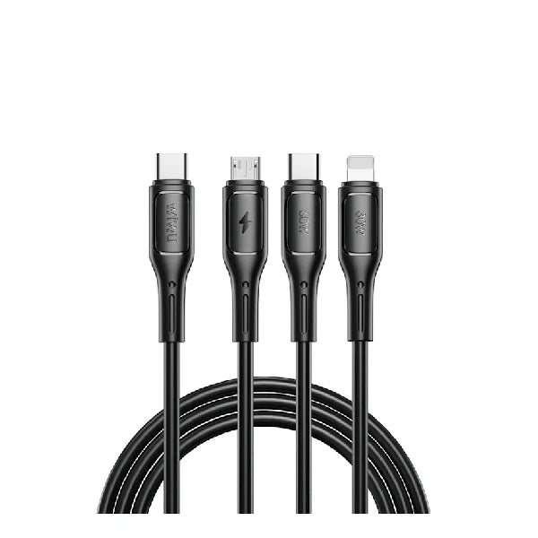 Wiwu Starlink 60W wi-C046 3 in 1 fast charging cable