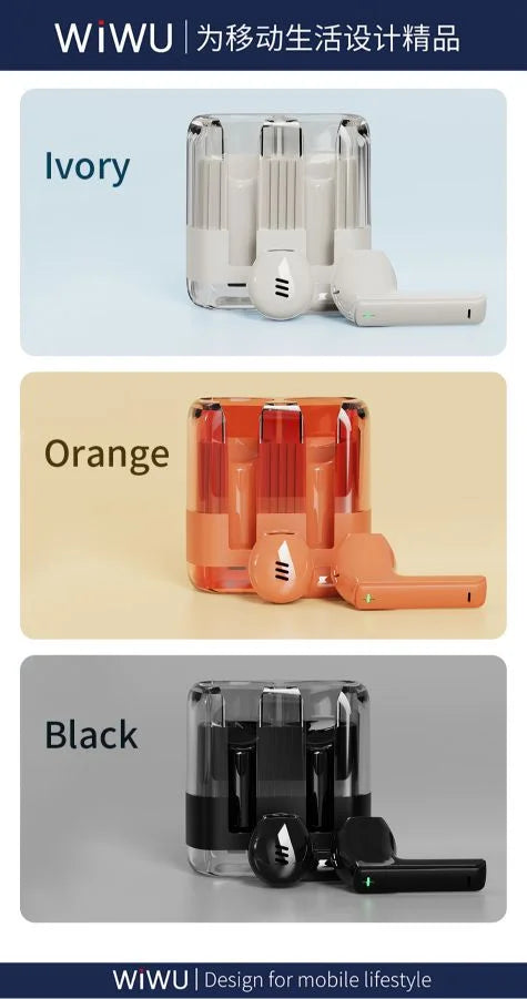 WiWU T21 Crystal Wireless Stereo