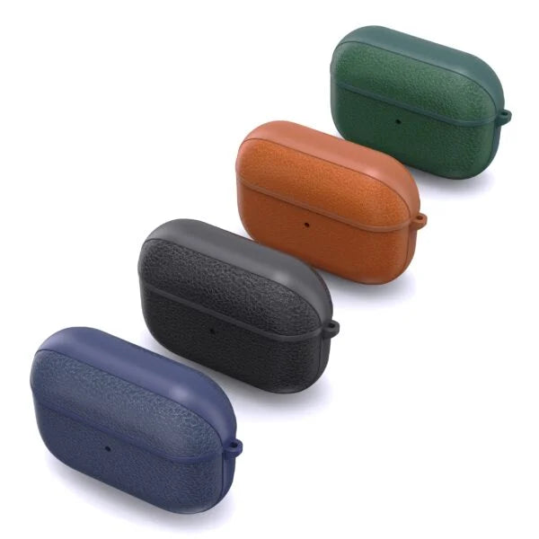 WIWU Calfskin Genuine Leather Airpods Pro Case