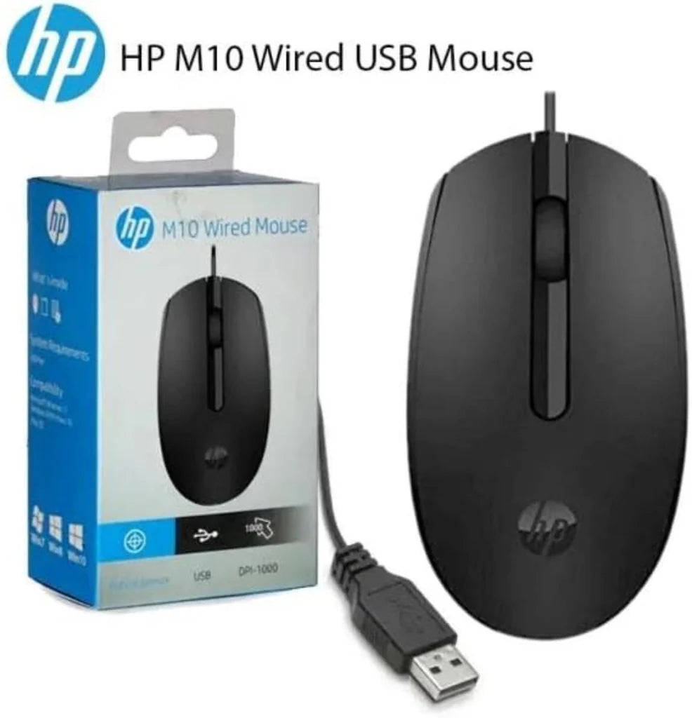HP Wired Mouse M10