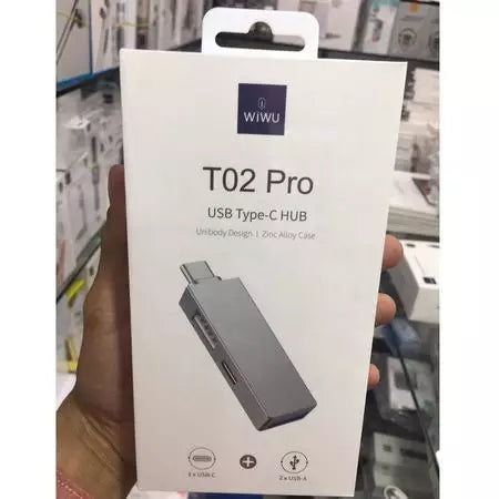 Wiwu T02 Type-C to 2 x USB