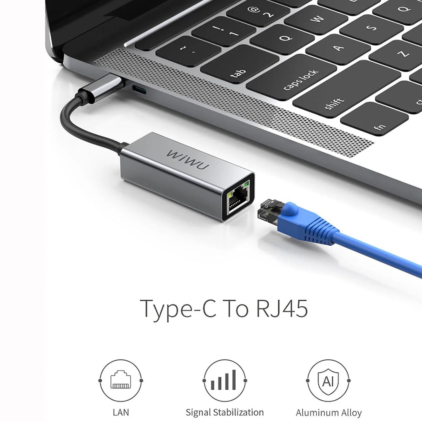 Wiwu RJ45 Type-C to LAN