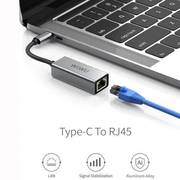 Wiwu RJ45 Type-C to LAN