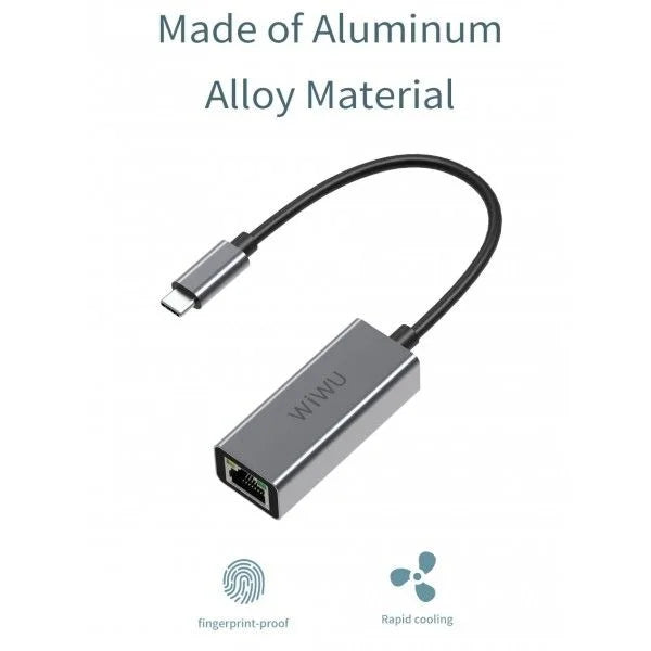 Wiwu RJ45 Type-C to LAN