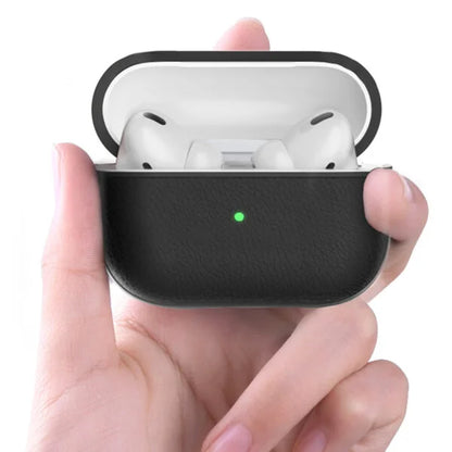 WIWU Calfskin Genuine Leather Airpods Pro Case