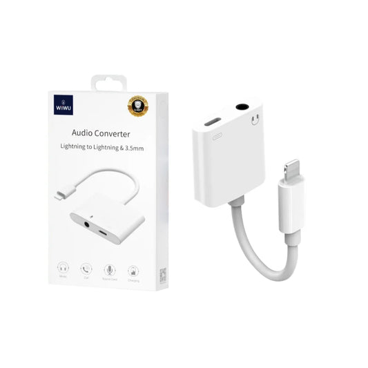 Wiwu LT01 Pro 2 in 1 Lightning Adapter