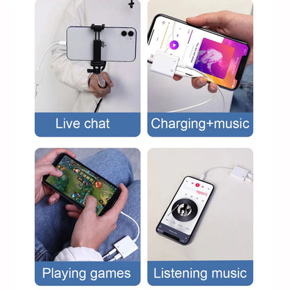 Wiwu LT01 Pro 2 in 1 Lightning Adapter