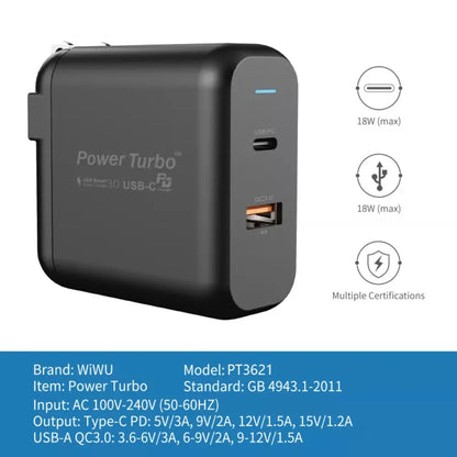 Wiwu PT-3621 Power Turbo Charger