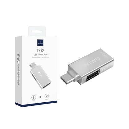 Wiwu T02 Type-C to 2 x USB